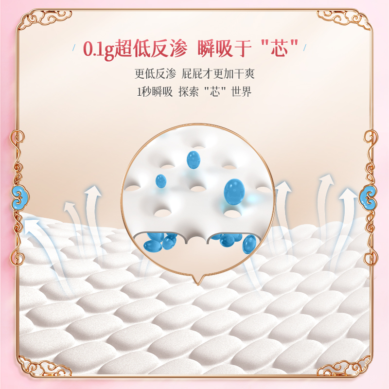一朵idore杏花润肤拉拉裤XXXL16高颜值超薄透气干爽宝宝尿不湿