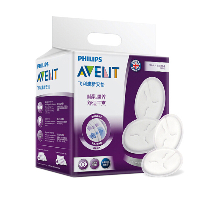 飞利浦 AVENT 新安怡超舒柔防溢乳垫抛弃型108片 无纺布 国产 SCF254/12