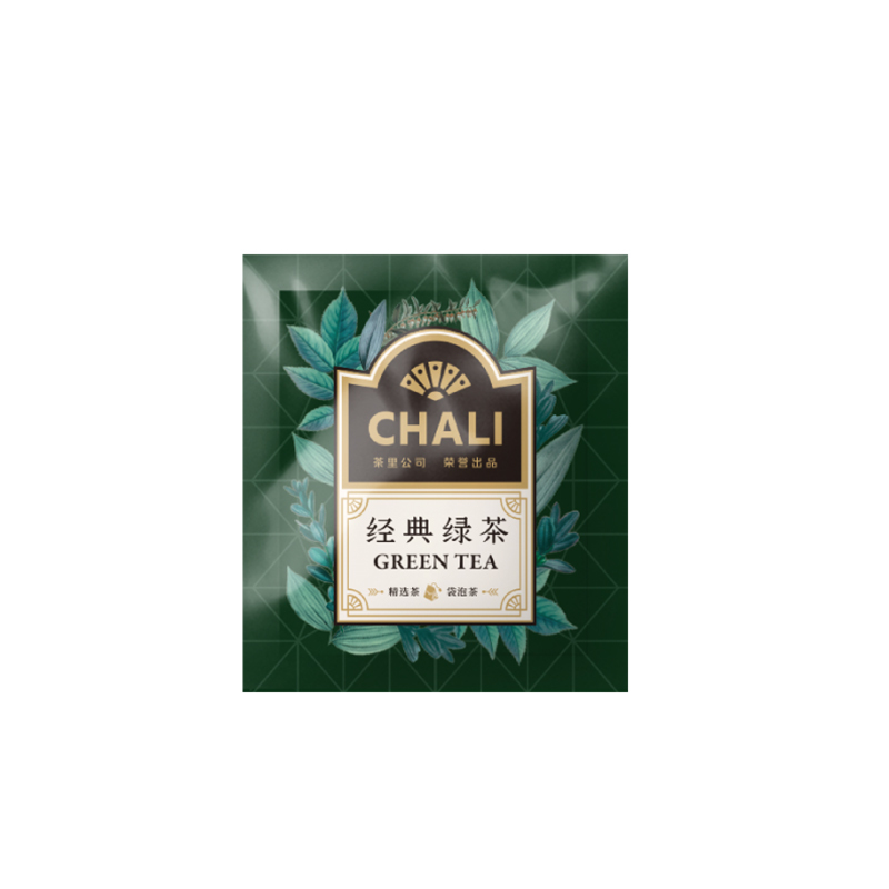 茶里(ChaLi)茶叶 经典绿茶茶叶独立包装原叶碎茶袋泡茶办公室下午茶2g*100包