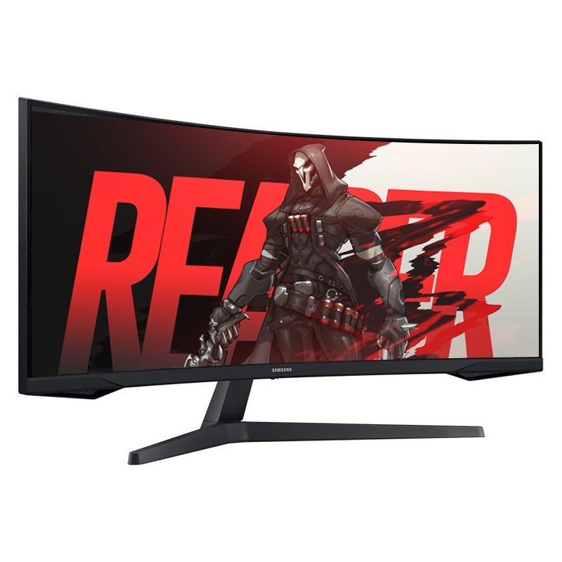 三星samsung显示器34英寸带鱼屏1000r超曲准4khdr10165hz电竞显示器c3
