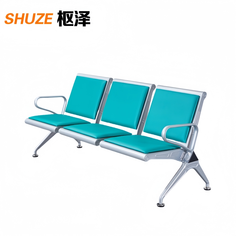 枢泽 等候椅 联排椅 三人位 张高清大图
