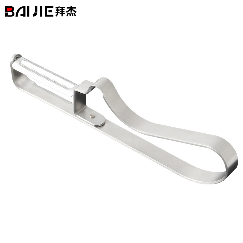 拜杰不锈钢水果削皮刀多功能水果刀苹果削皮刀削皮器瓜果去皮器手动刮皮刀