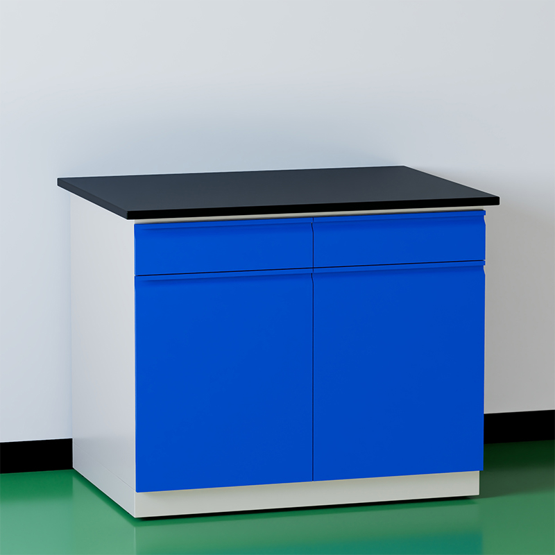 臻远 ZY5052708 实验台实验室 工作台实验桌操作台 全钢深蓝1米边台高清大图