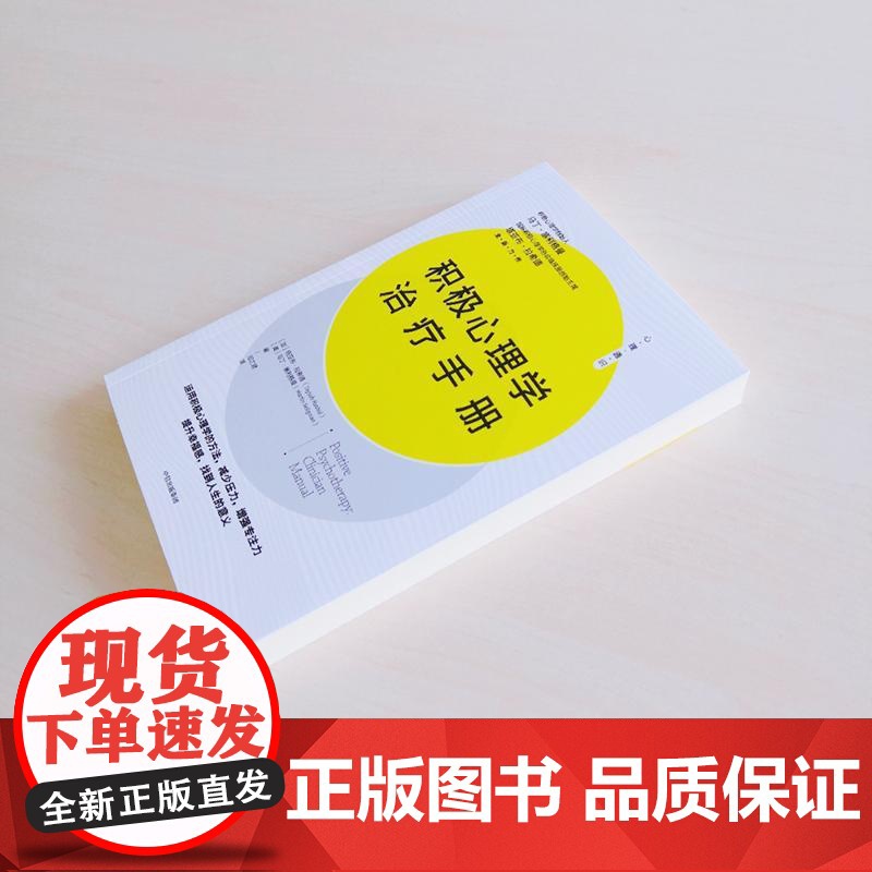 积极心理学治疗手册 心理通识系列减少压力增强专注力加塔亚布拉希德美马丁塞利格曼中信出版社集团心理学实用心理学正版图书籍高清大图