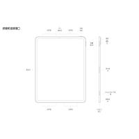 2020年新款 苹果/Apple iPad Pro 11英寸第二代 平板电脑 (1TB WLAN版/全面屏/A12Z/Face ID/MXDH2CH/A) 银色 支持手写笔