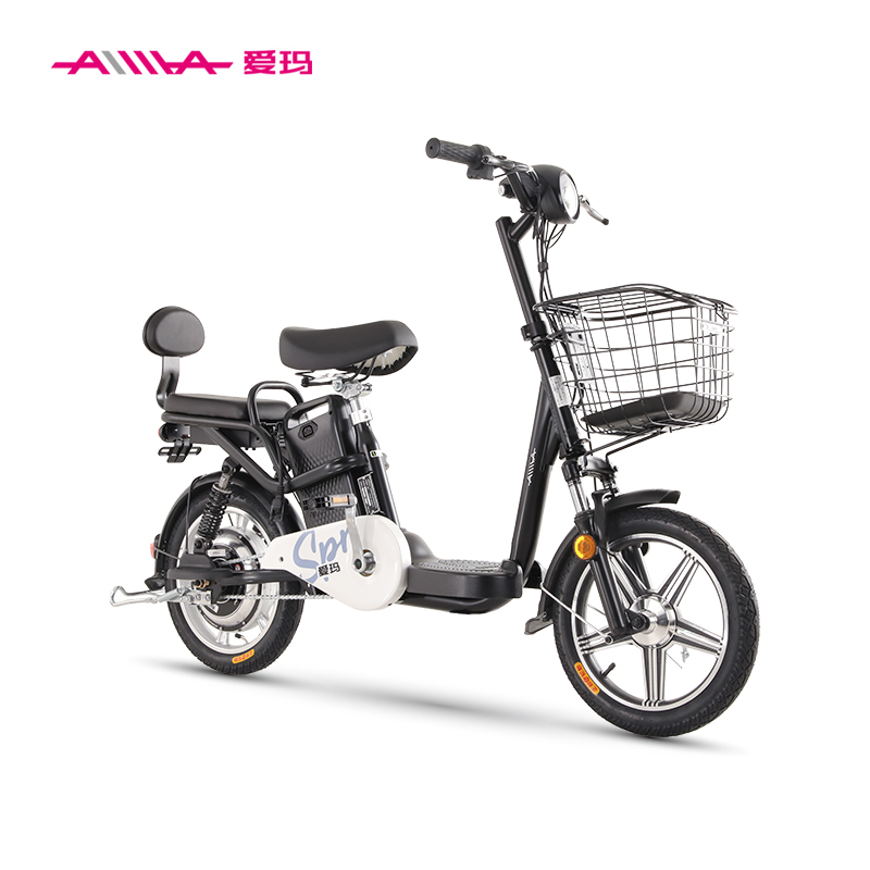 爱玛aima春生电动车锂电代步电池可提取新国标3c大证