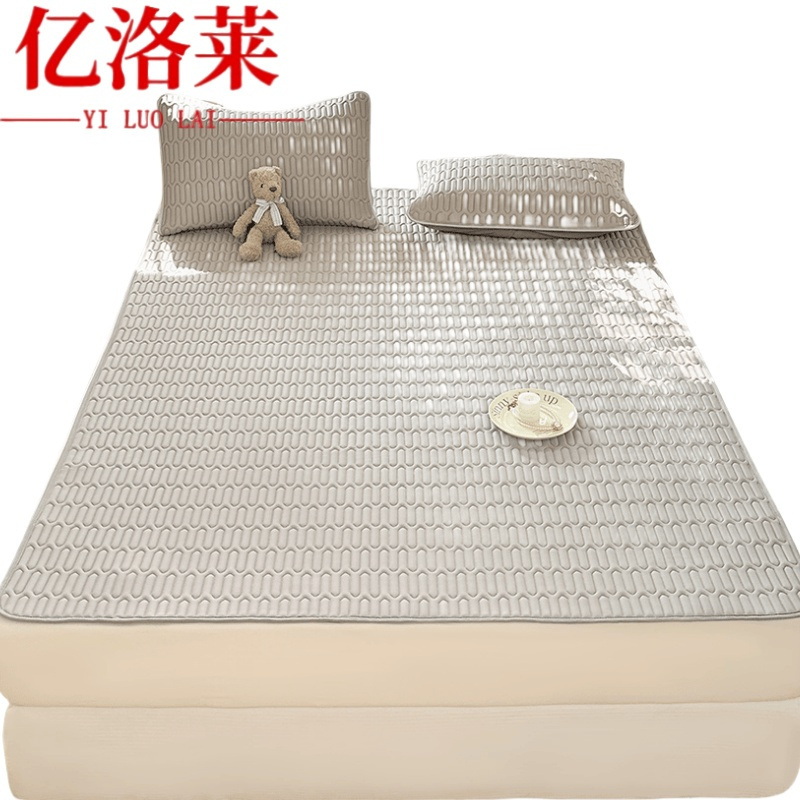 亿洛莱 冰丝席 1.2*2m 套高清大图
