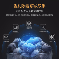 预售,到货后发货澳柯玛370升商用大冷柜 风冷无霜冰柜卧式家用冷柜冷冻商用大容量强冷冻力BC/BD-370WD