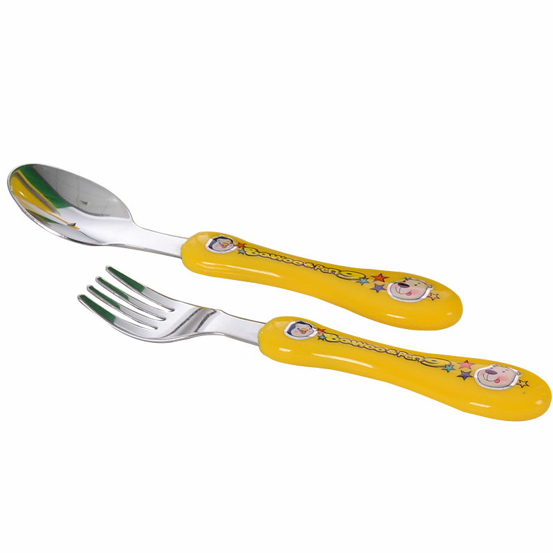 金禹瑞美(Remec)套装 304卡通六件套隔热耐摔餐具(橘)儿童餐具 不锈钢餐具 儿童碗 儿童餐具不锈钢 儿童碗筷