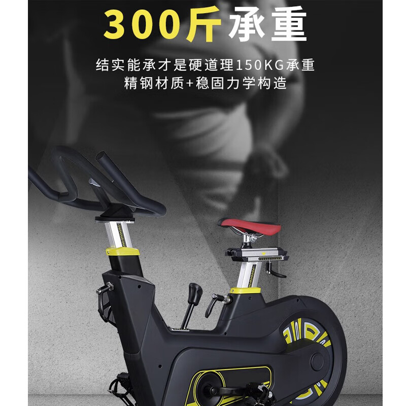 亿动 动感单车家用商用室内磁控健身塑性运动脚踏自行车 YD5100.高清大图