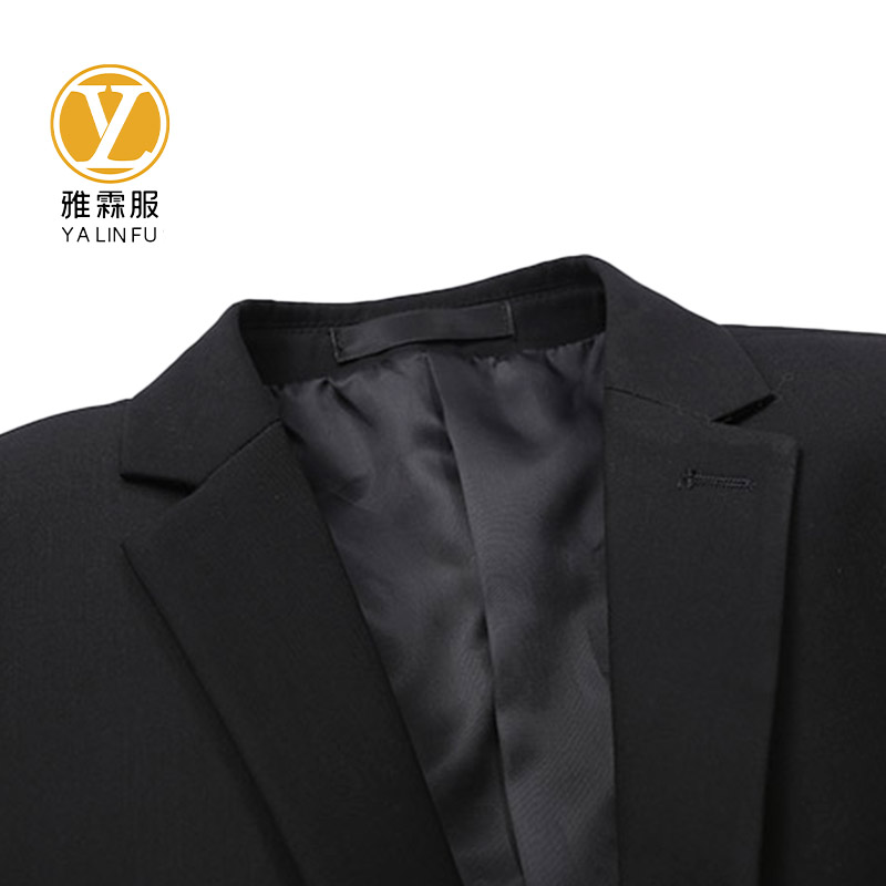 雅霖服 双扣西装套装可定制YLF24-YS/A款 套高清大图