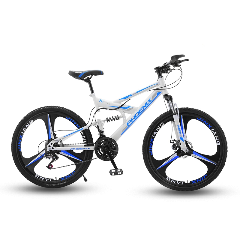 凤凰phoenix山地变速自行车26寸男女代步双减震越野山地车青少年学生