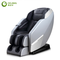 奥佳华(OGAWA)OG-7118按摩椅零重力太空舱SL导轨家用全身按摩沙发零靠墙全自动按摩椅 灰色