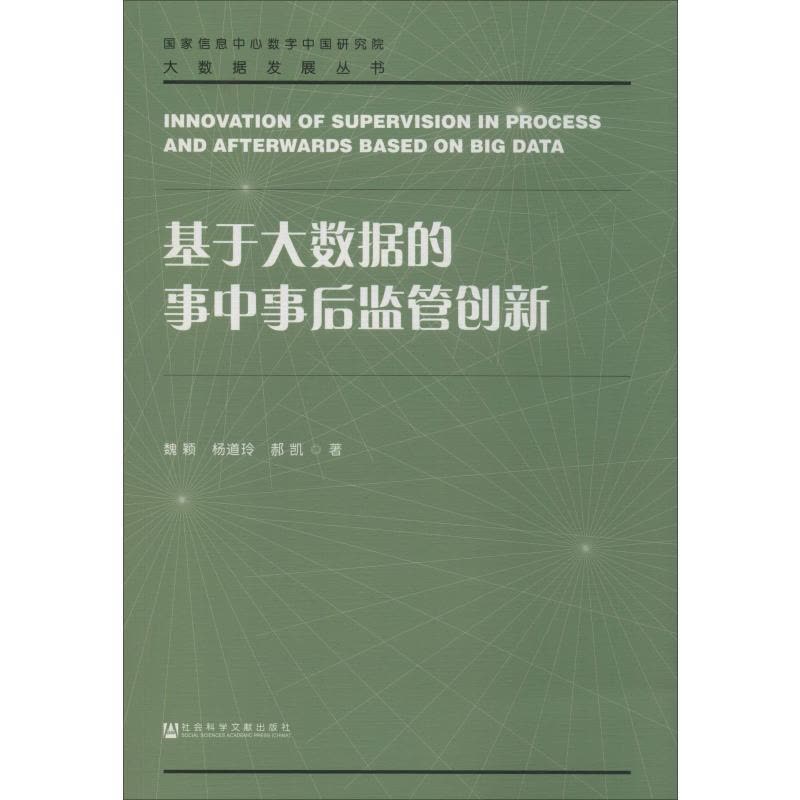 基于大数据的事中事后监管创新图片