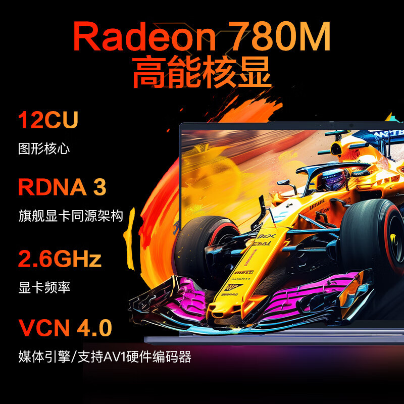 机械革命(MECHREVO) 无 界14X 斗战版 定制(R7-8745HS 16G内存 1T固态 高色域 灰)轻薄本办公本游戏本笔记本电脑高清大图