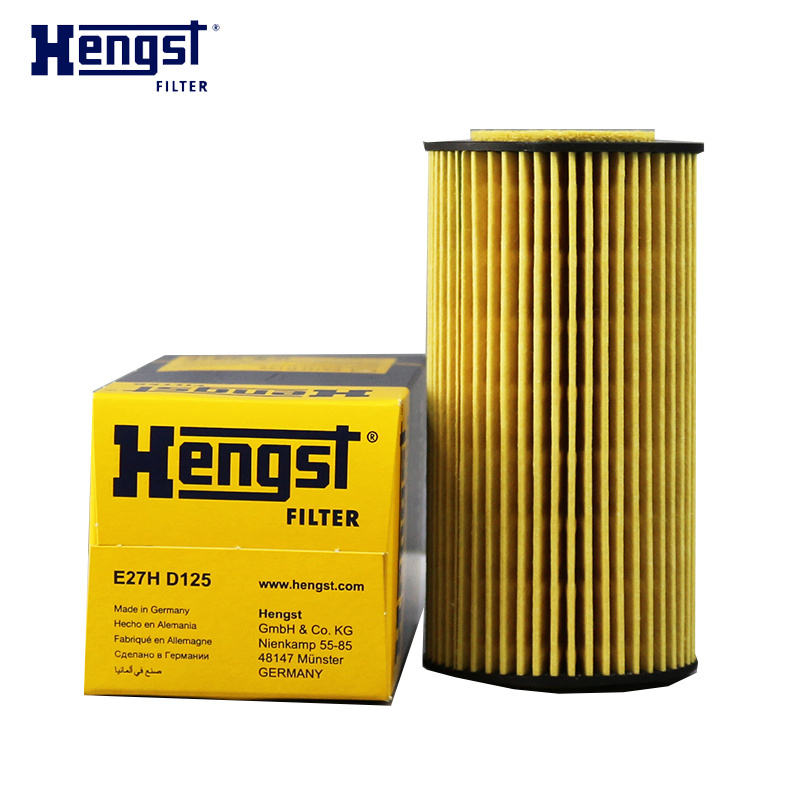 汉格斯特(hengst)机油格滤清器纸芯E27H D125适用于奥迪A4 A6L TT尚酷3高尔夫6