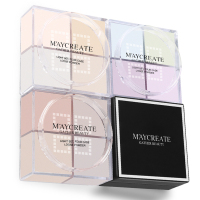 健美创研MAYCREATE轻盈定妆四格散粉四色蜜粉定妆粉控油防水化妆品- 02#微闪珍珠正常规格12g