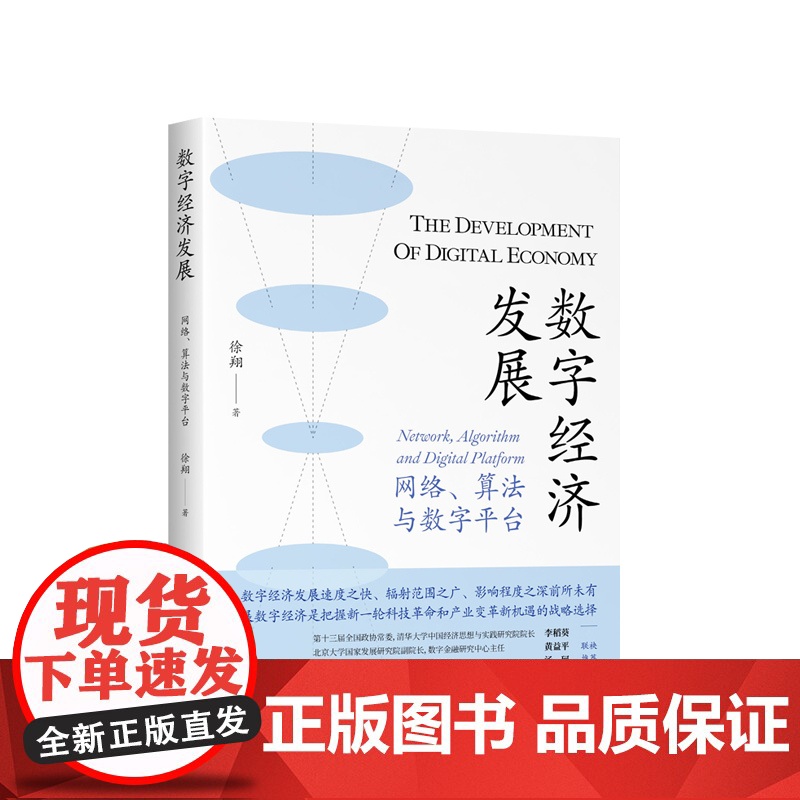 数字经济发展——网络、算法与数字平台 徐翔著 人民出版社高清大图