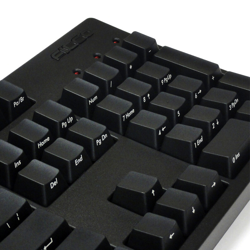 斐尔可(Filco) FKBN104MRL/EFB2(104忍者圣手二代)有线机械键盘 黑色红轴