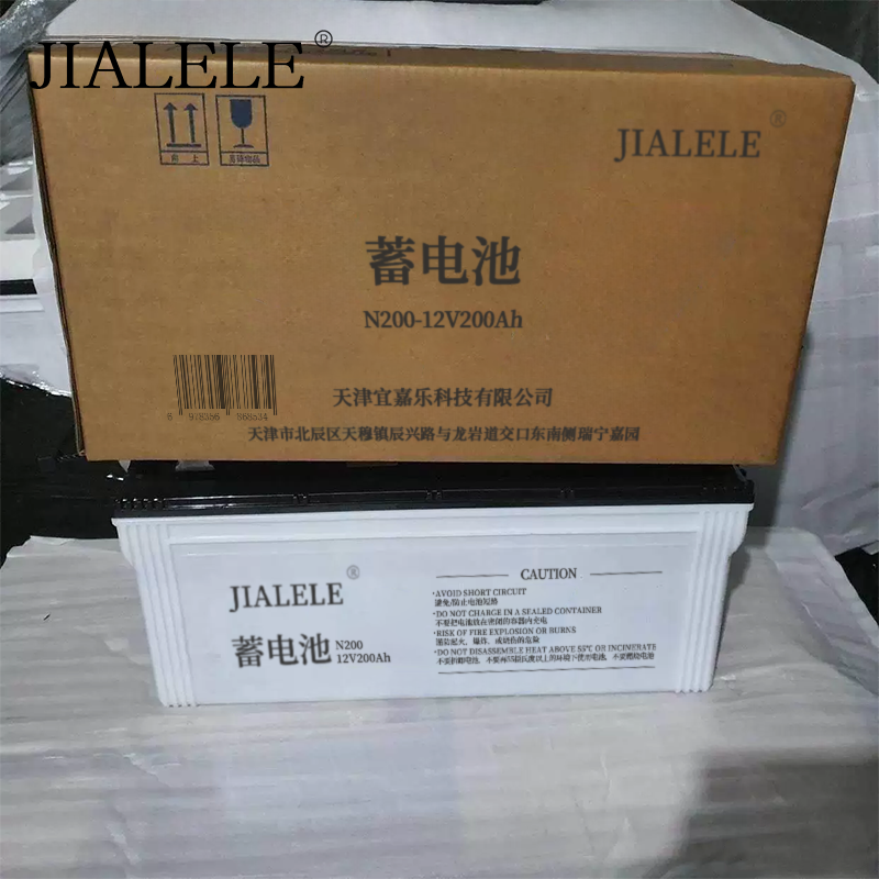 JIALELE 蓄电池 N200-12V200Ah 块高清大图
