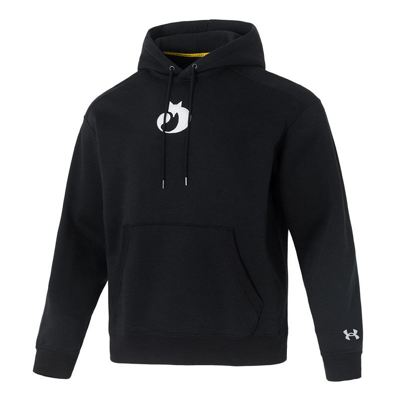 安德玛(under armour)男装新款运动服跑步健身户外休闲套头衫舒适透气卫衣6012755-001 ZP高清大图