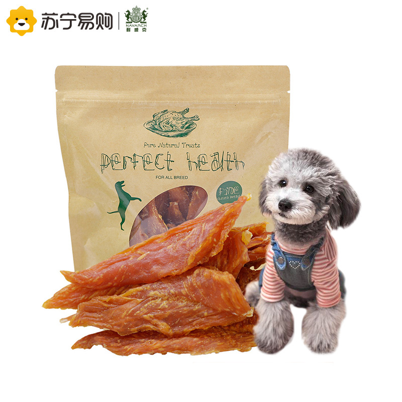 耐威克 狗零食 烘干精品鸡小胸肉350g