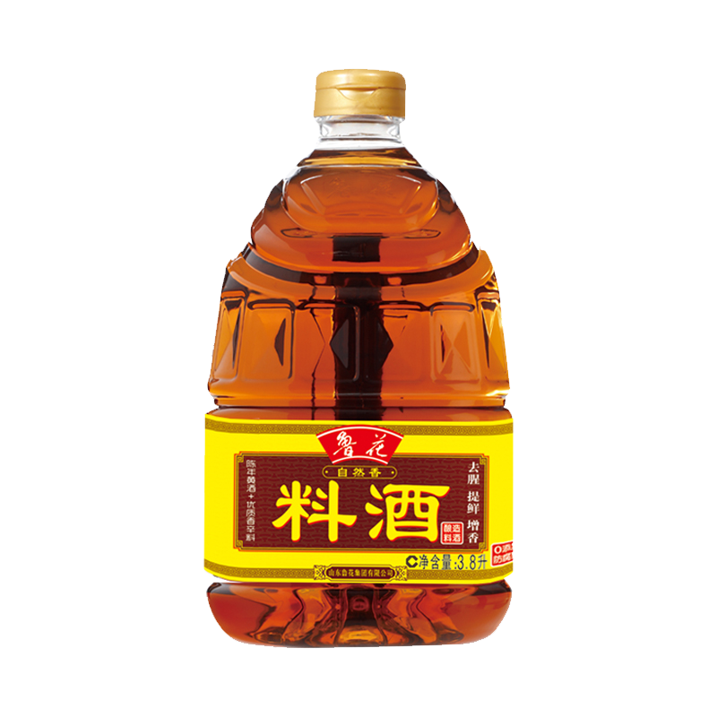 鲁花料酒3.8L 大桶餐饮装家常炖肉去腥提鲜高清大图