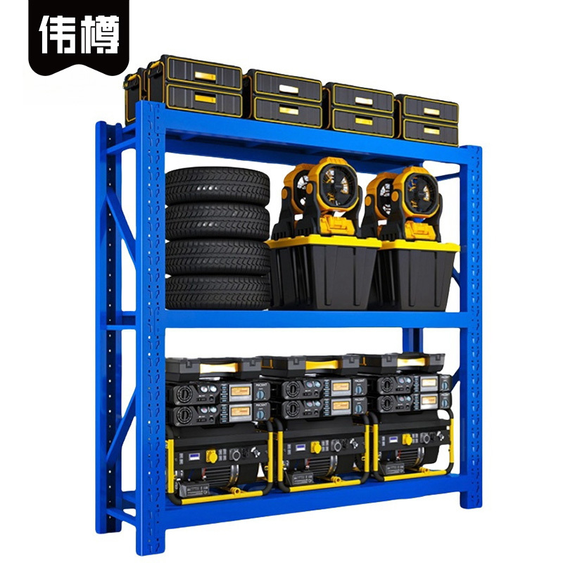 伟樽三层货架1800*400*2000mm(200kg)组高清大图