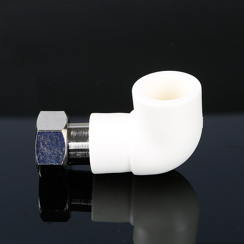 帮客材配 金潮 厨电 采暖炉PPR 专用弯活接 白色 DN25×3/4_80个/箱 一箱起售