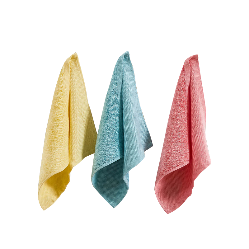 富安娜 清韵系列素色潘多拉方巾六件套/25*25cm