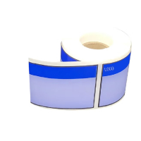 华嵩(HASUNG)HS3001 线缆标签 45mm*100mm 150张/卷 蓝色