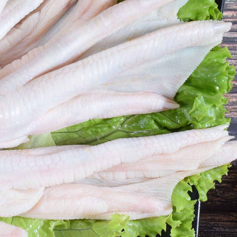 赛卡伊 新鲜鸭掌鸭爪 冷冻生鲜鸭脚鸭货大鸭掌烧烤卤味食材 新鲜活杀