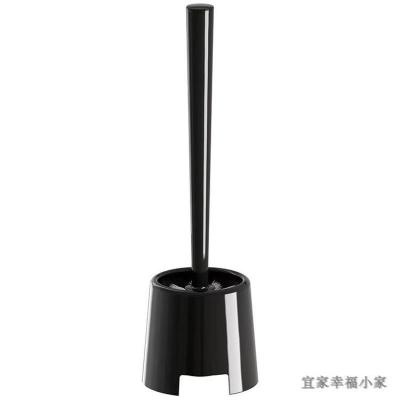 黑色 IKEA宜家伯蒙马桶刷套装浴室坐便器清洁刷子卫生间洁厕刷洗厕所刷