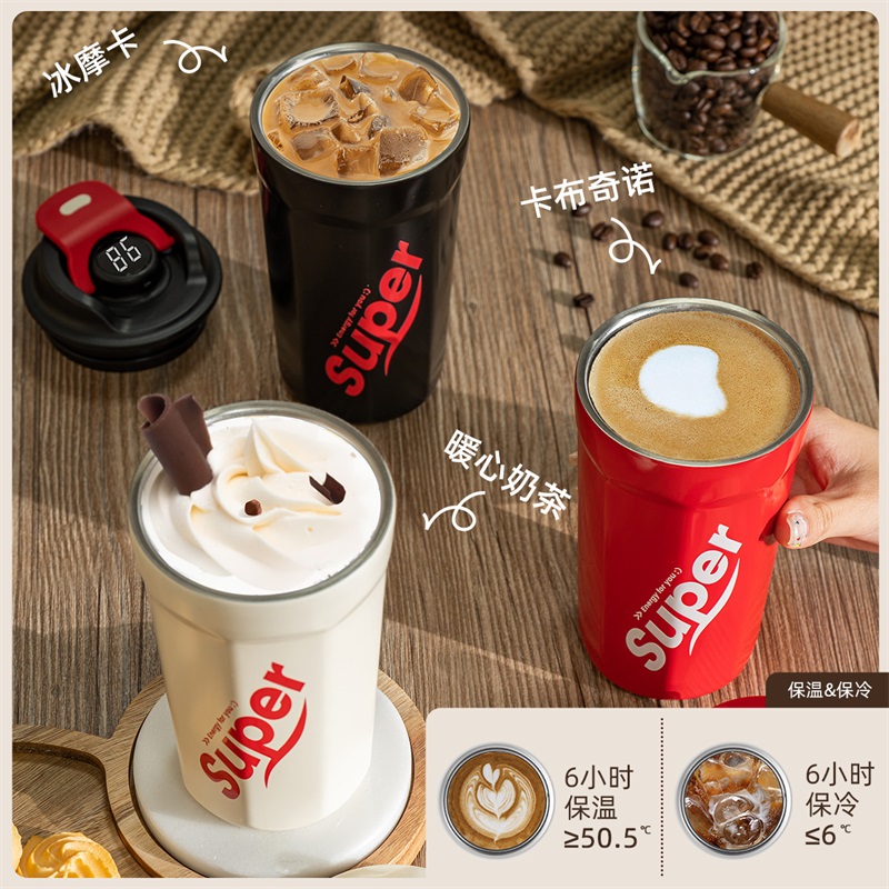 JEKO&JEKO 480mL随享温显咖啡杯高清大图
