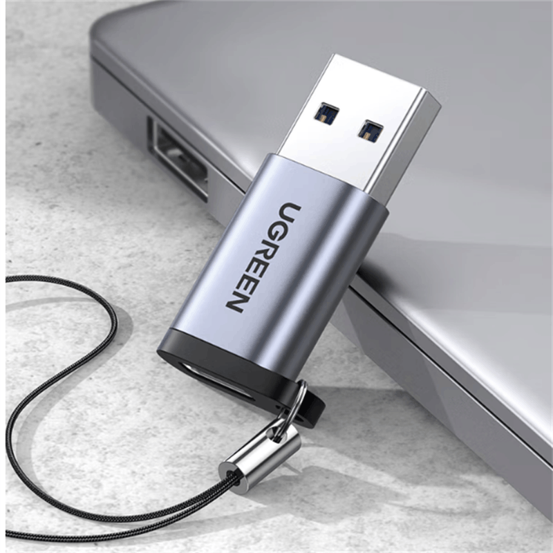 绿联USB3.2转Type-C转接头OTG苹果16/15充电数据线转换器图片