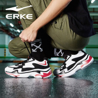 鸿星尔克(ERKE)男鞋老爹鞋时尚潮流保暖耐磨橡胶休闲运动男士跑步鞋51118303218