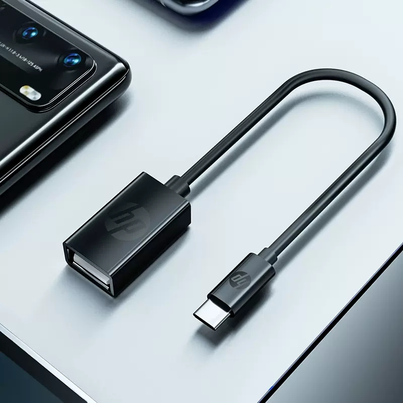 惠普OTG-TC113转接头U盘OTG转接线typec转usb2.0安卓手机优盘otg数据线适车载转换器用于手机平板电脑