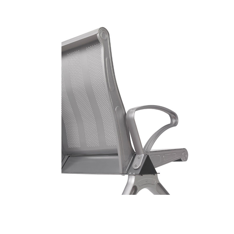 东业等候椅候车椅三人位带扶手排椅PY-011高清大图