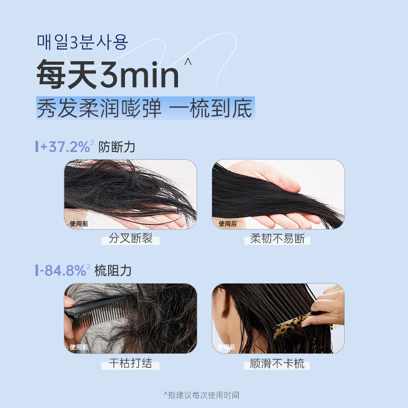 棠印[强韧防断]护发素500ml 密集滋养修护 角蛋白抚平毛躁韩国高清大图