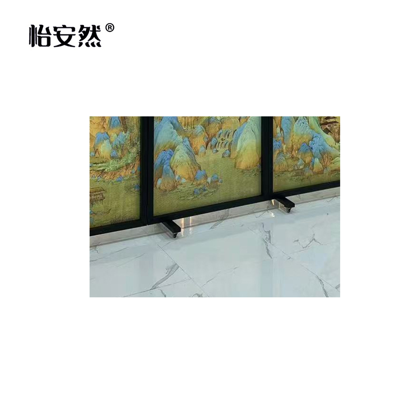 怡安然 铝合金隔离围挡 0.9*2m 片高清大图