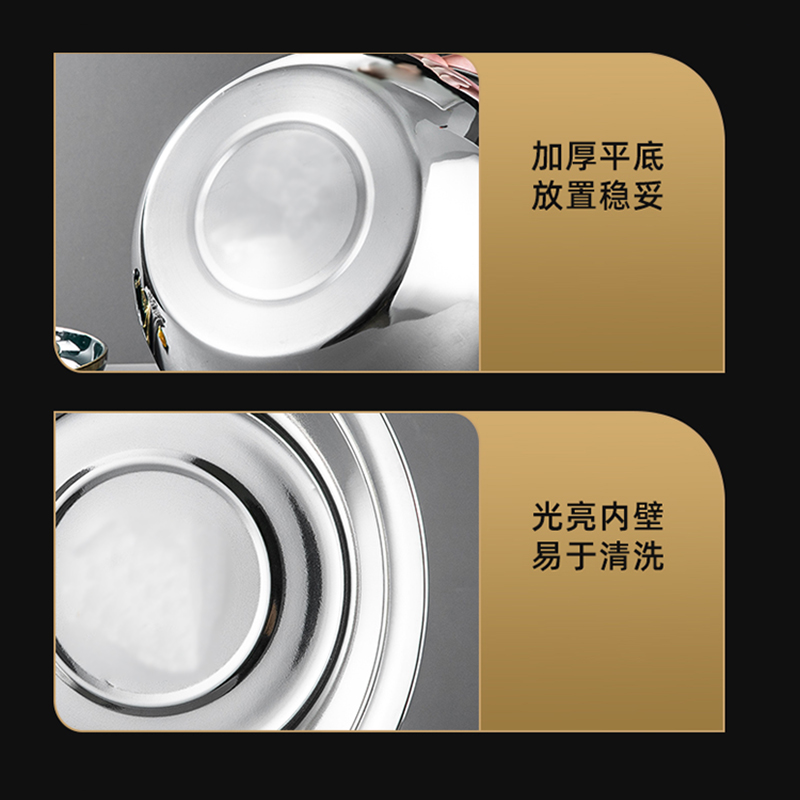 凡尔尚油鼓漏勺组合10寸+28cm漏勺(含盖)套高清大图