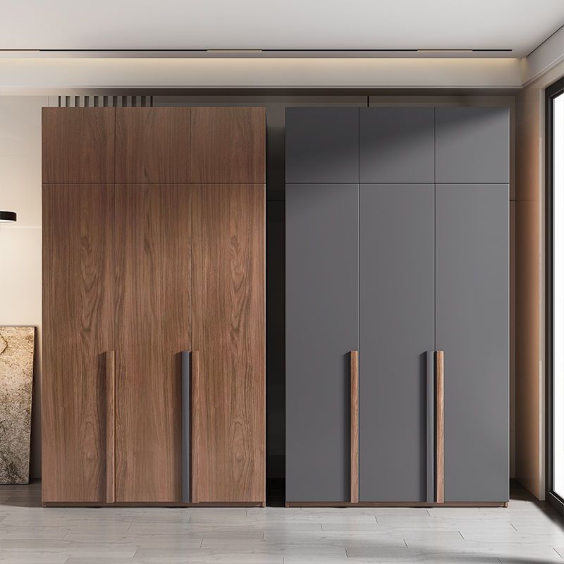 衣柜家用卧室家具现代简约大容量组装储物柜子意式极简组合大衣橱