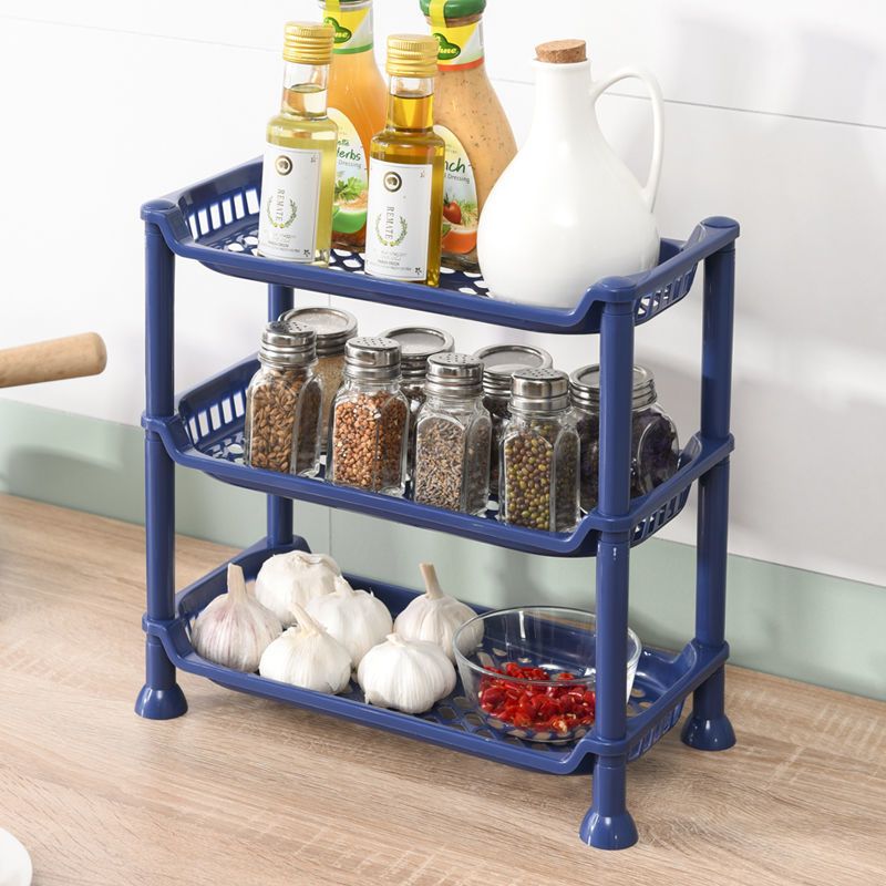 厨房置物架厨房调料架厨房置物架调料桌面浴室卫生间储物架洗手间塑料