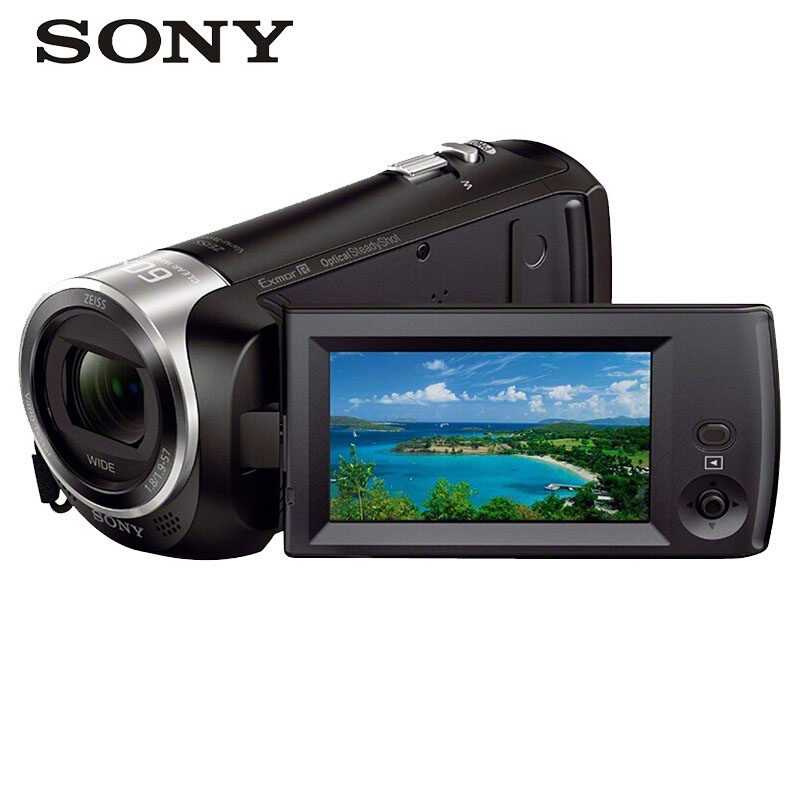索尼(sony)hdr-cx405 高清数码摄像机光学防抖30倍光学变焦蔡司镜头
