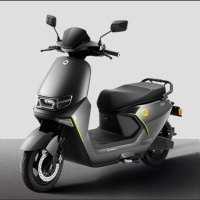 新日电动摩托车 路行M3 72V35Ah石墨烯包邮 锆石灰