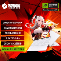 机械革命蛟龙16Pro(R9-8940HX 5060)璃光白