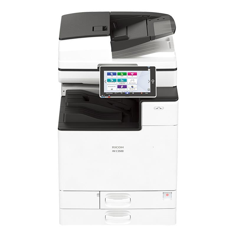 理光(Ricoh) IM C3500 双面输稿器+双面+双纸盒 A3多功能彩色复印机 (计价单位:台) 白色高清大图