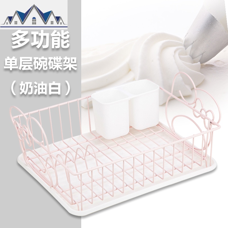 碗筷沥水架 单层厨房碗柜收纳篮盘子筷子置物架子 沥水篮碗碟架 三维工匠高清大图