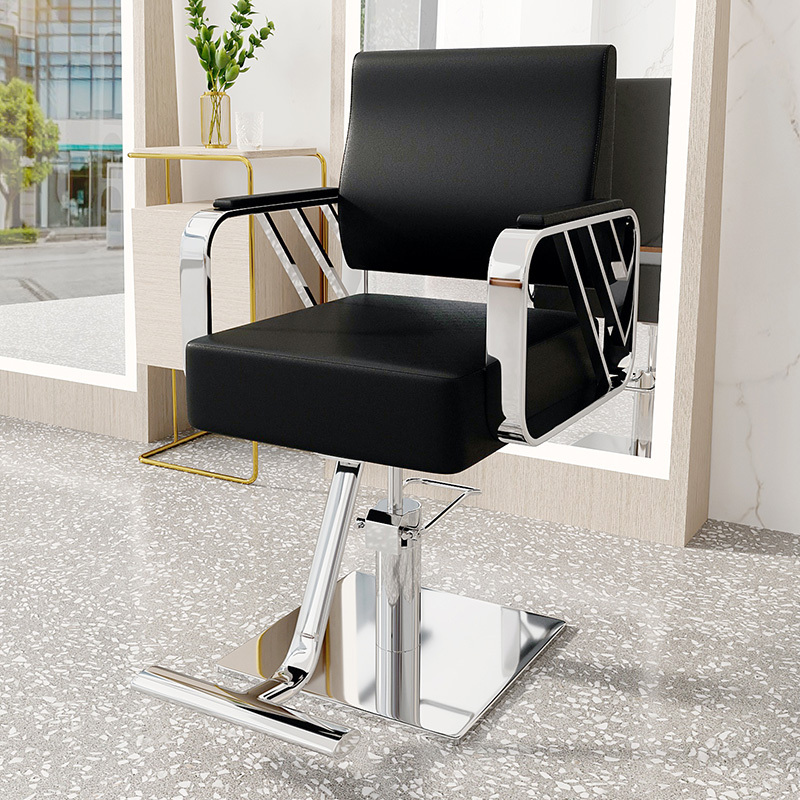 古达简约美发店椅子发廊专用理发店椅子年货可放倒网红剪发凳子理发店