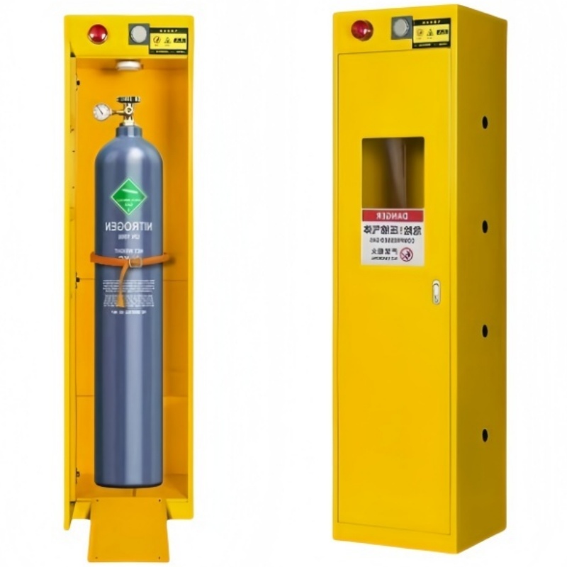 攸形气瓶柜带报警50*45*190cm台高清大图